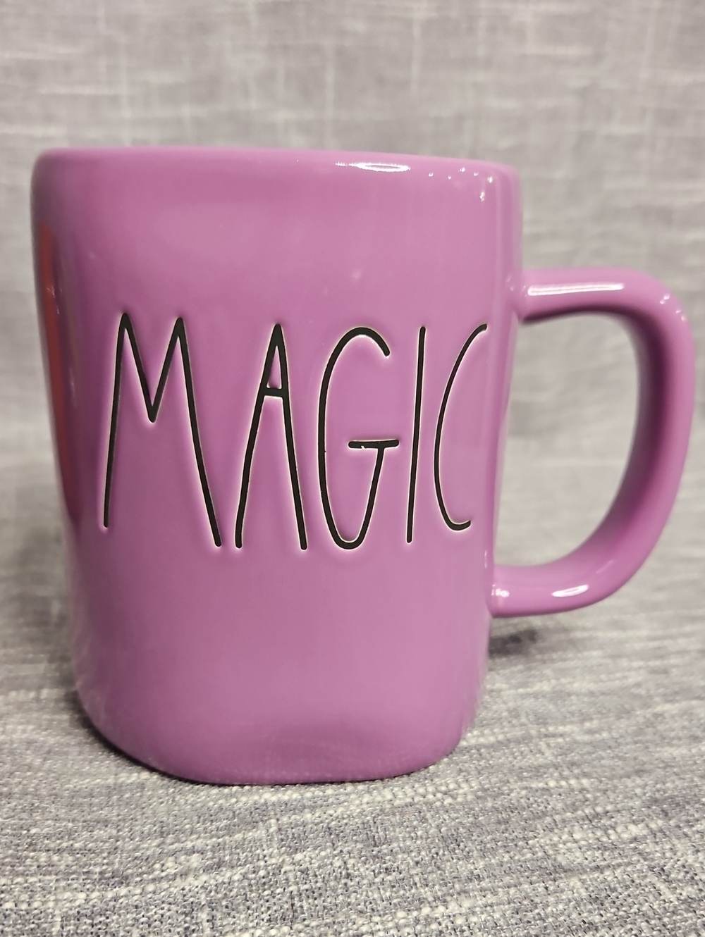 Rae Dunn 'MAGIC' Pink Ceramic Mug